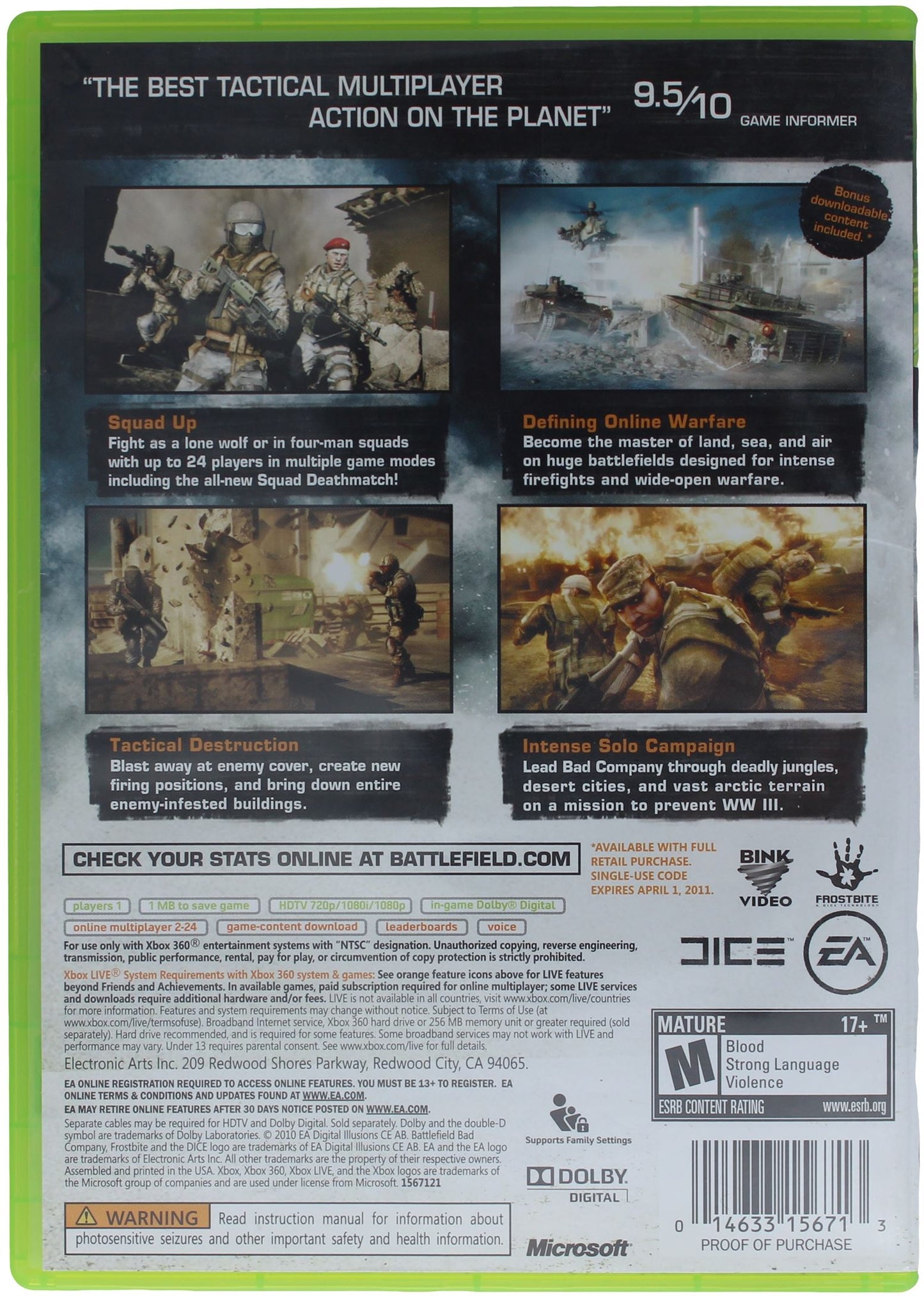 Battlefield: Bad Company 2 (Xbox 360)