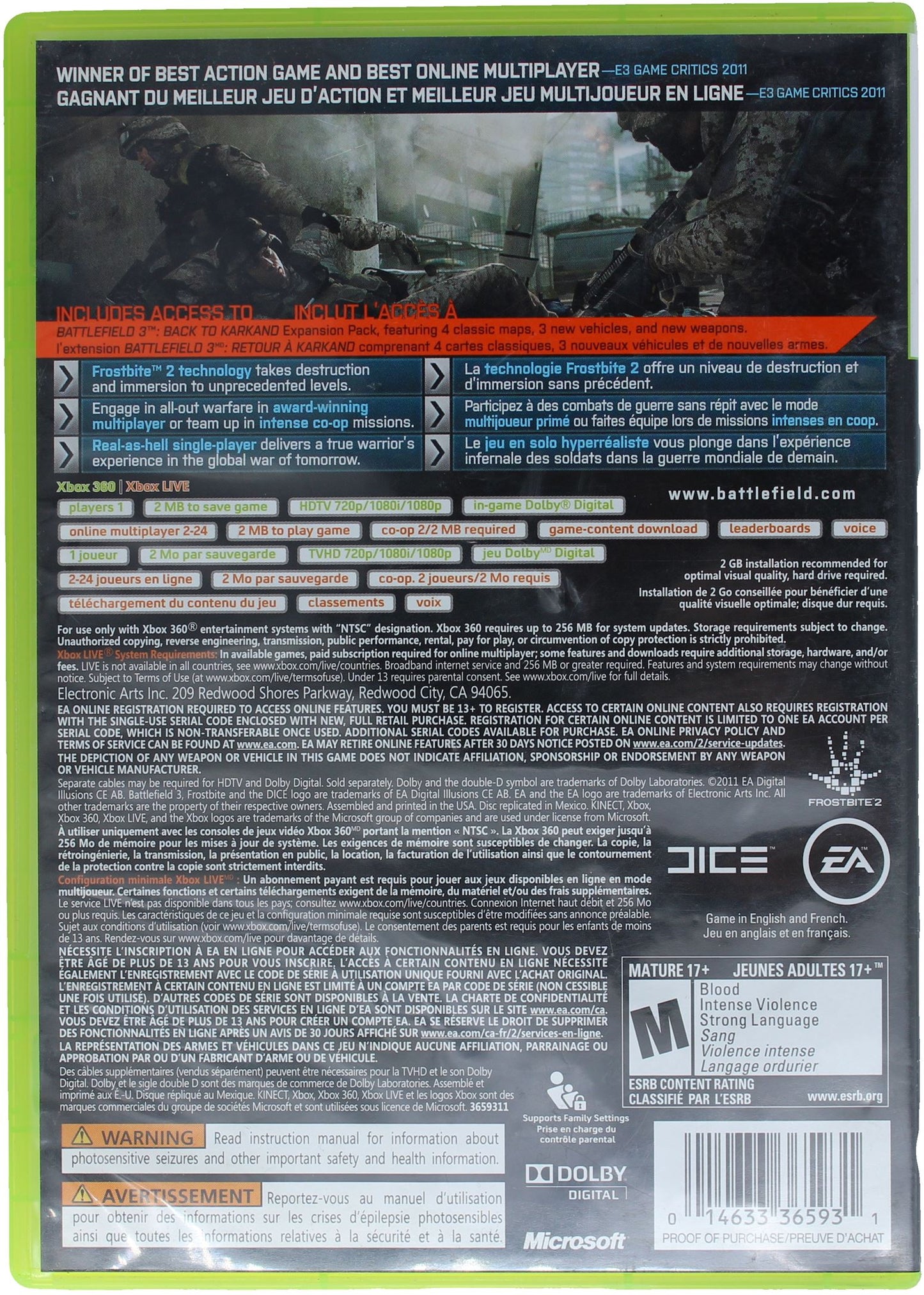 Battlefield 3 (Xbox 360)