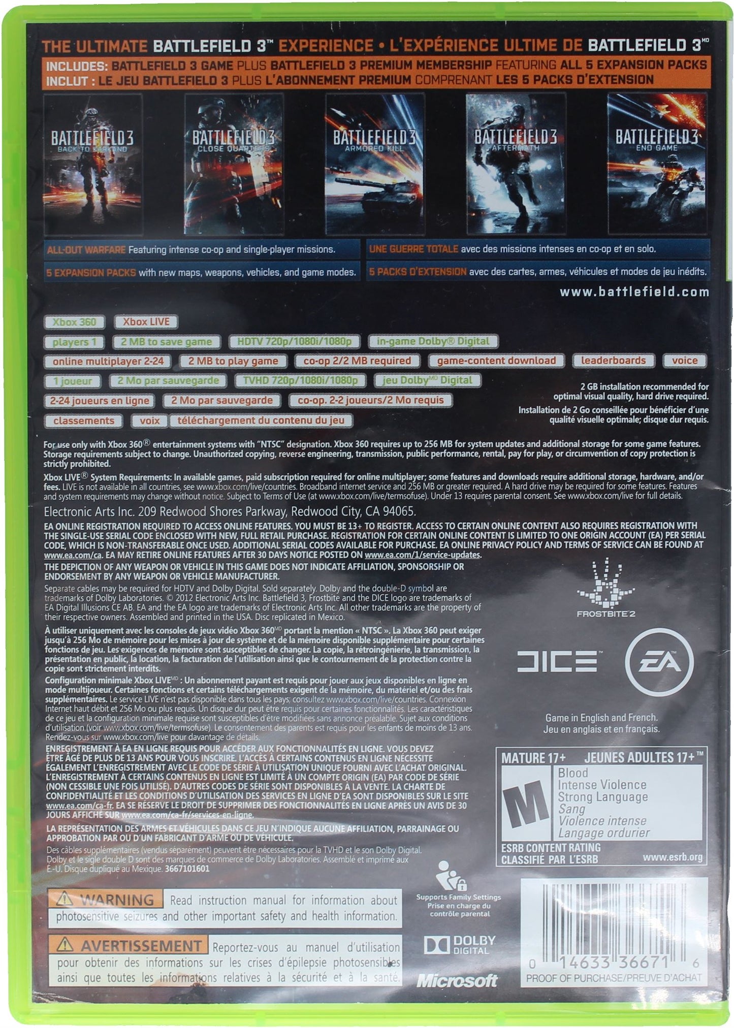 Battlefield 3 (Xbox 360)