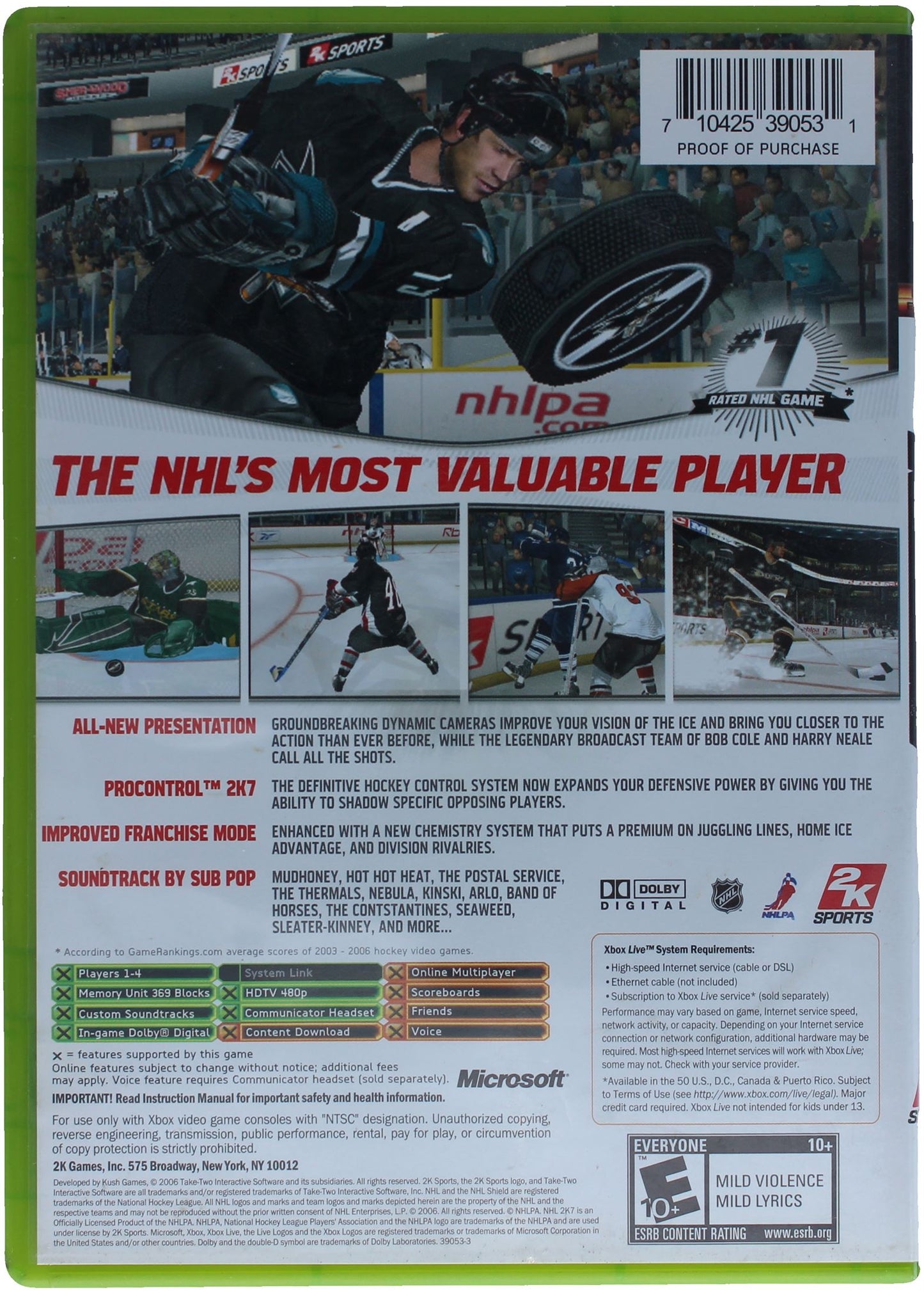 NHL 2K7 (Xbox)