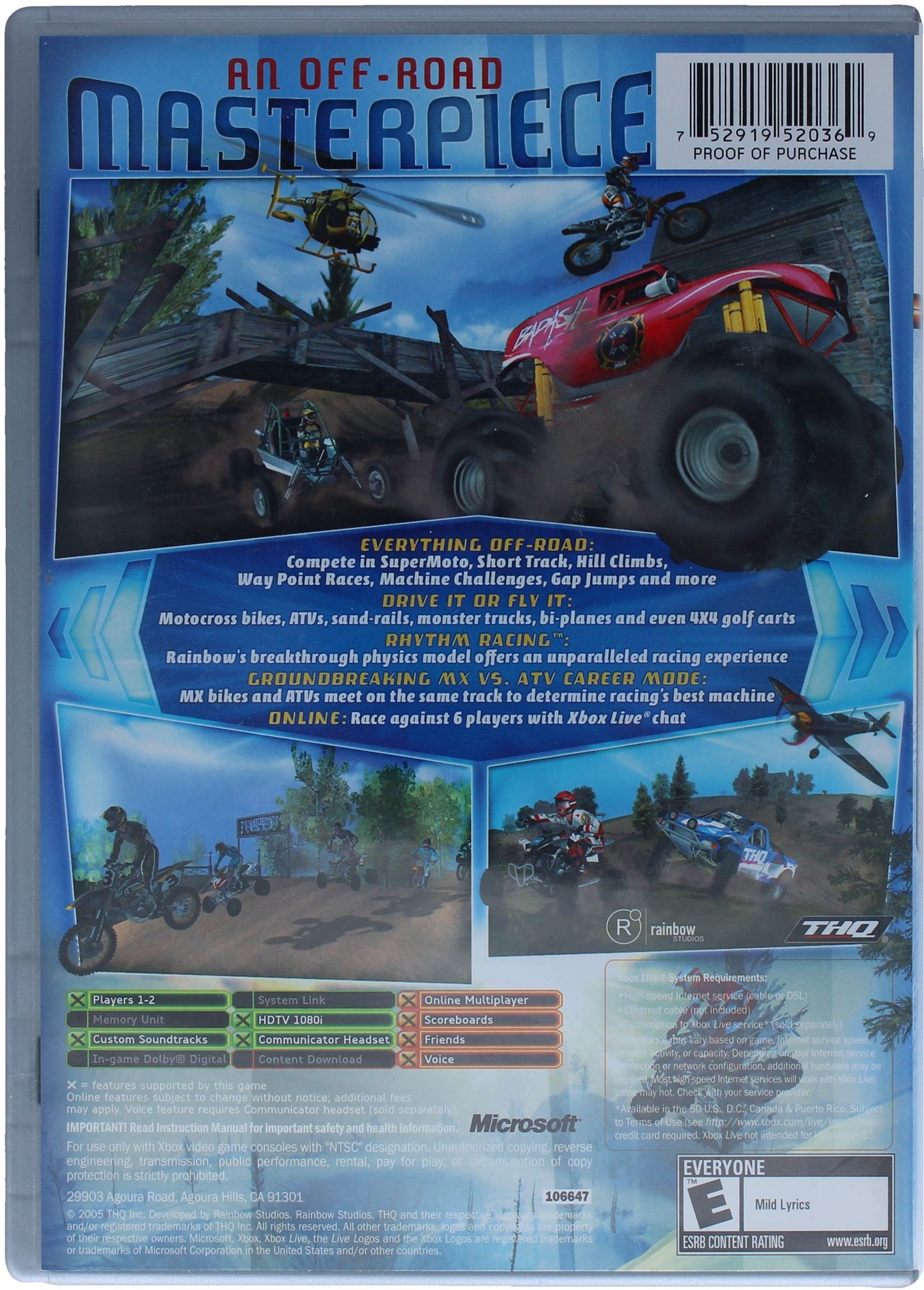 MX Vs. ATV: Unleashed (Xbox)