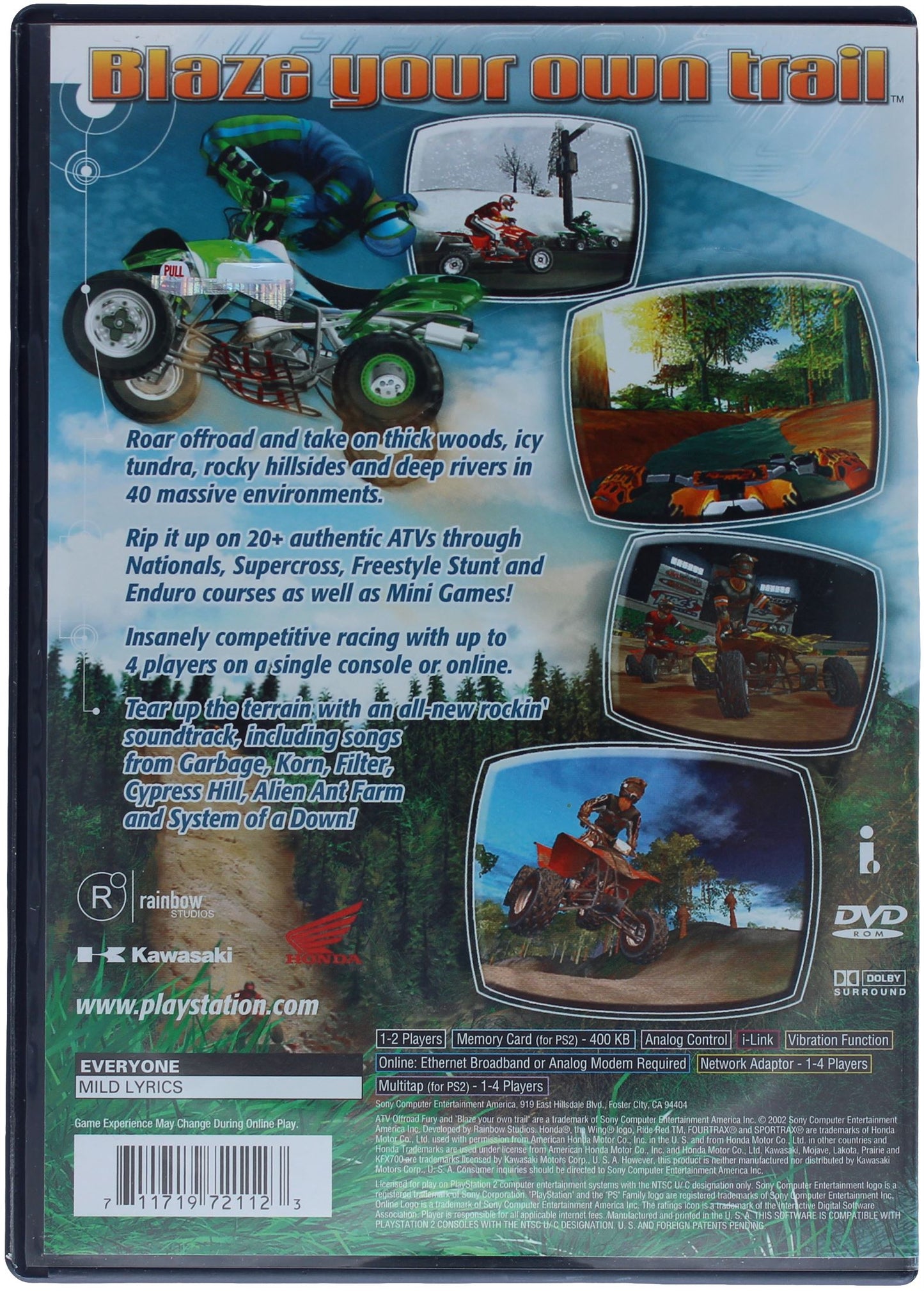 ATV Offroad Fury 2 (PS2)