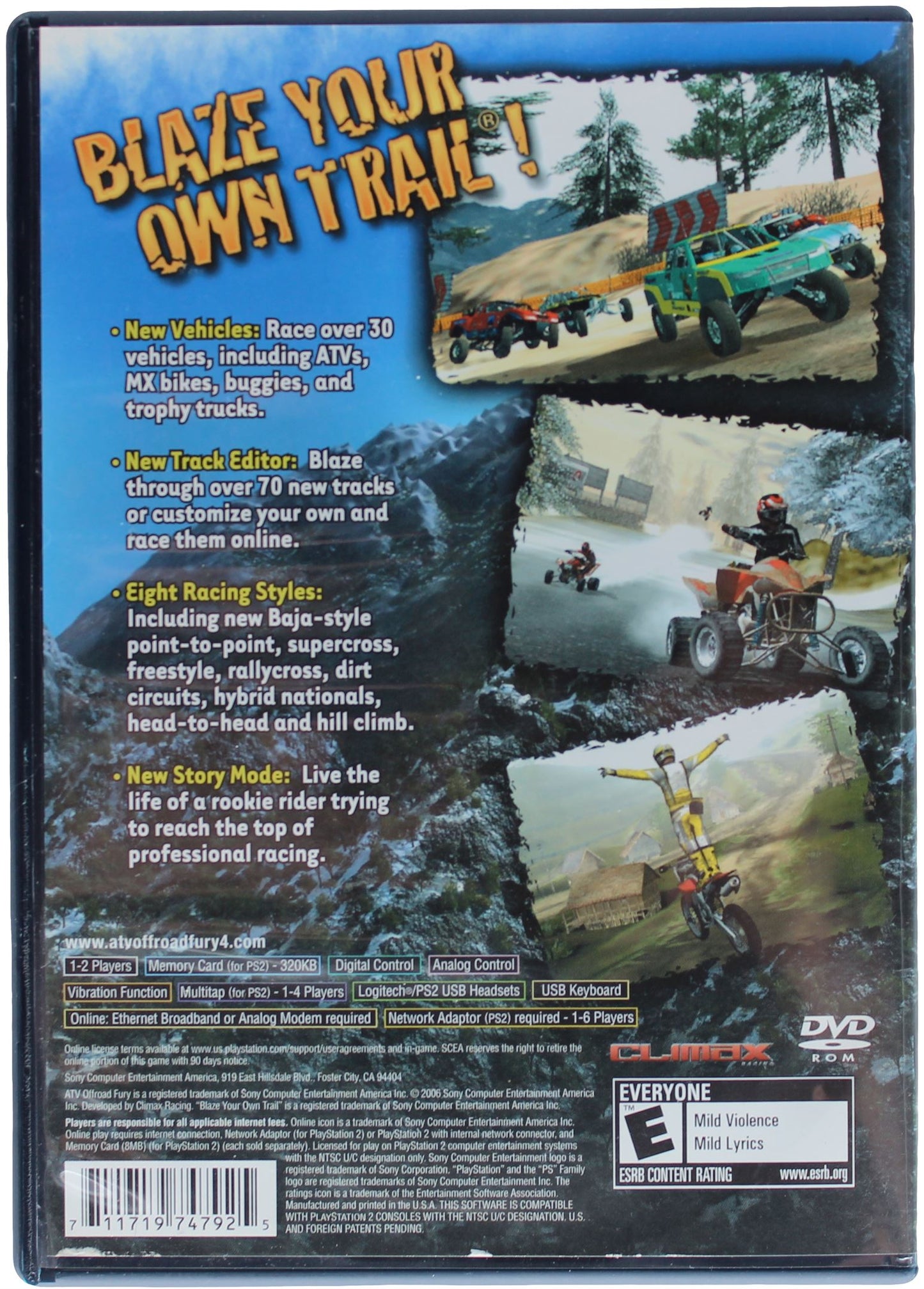 ATV Offroad Fury 4 (PS2)