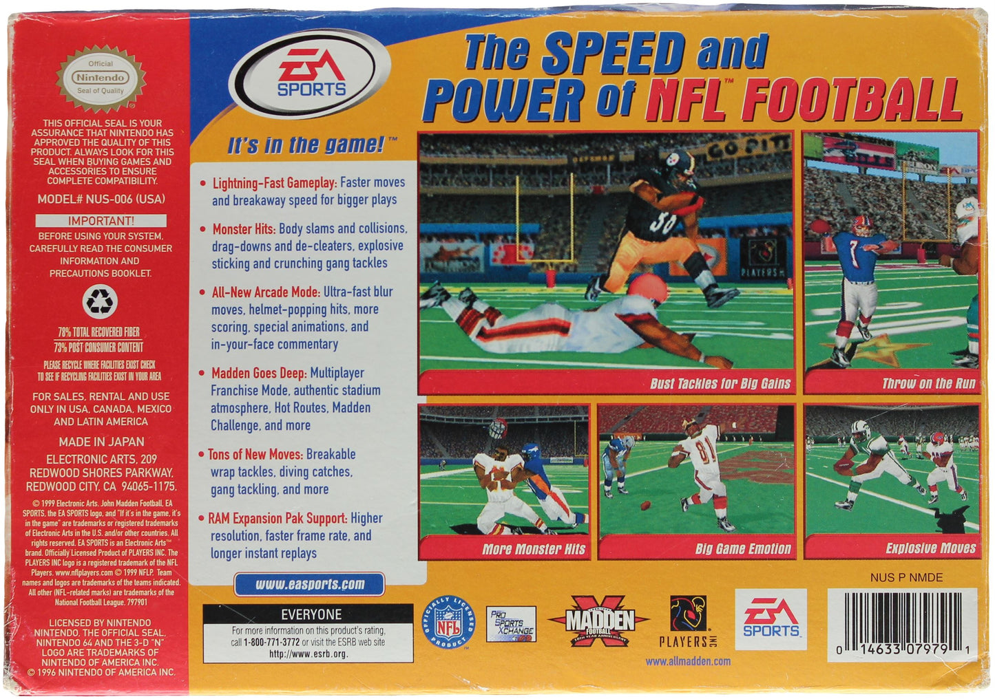 Madden NFL 2000 (N64)