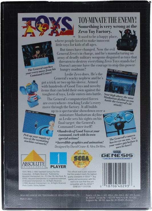 Toys (Sega Genesis)